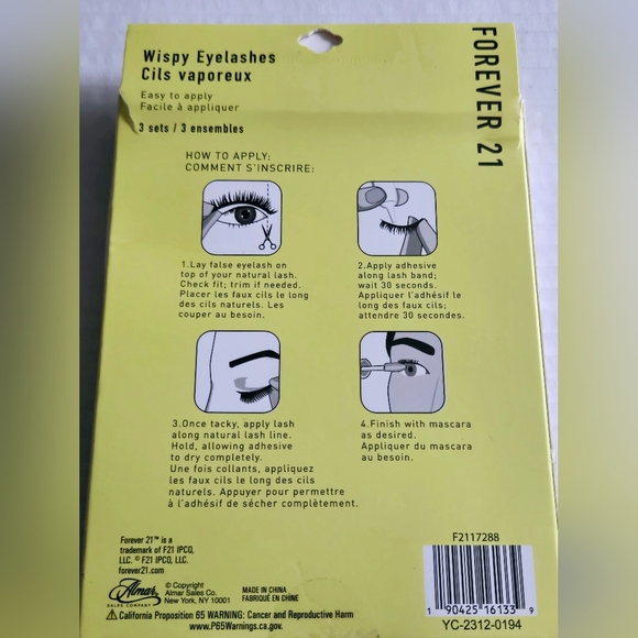 Soft Glam Eyelashes Set - 3 pack Whispy Eyelashes - Picture 2 of 4